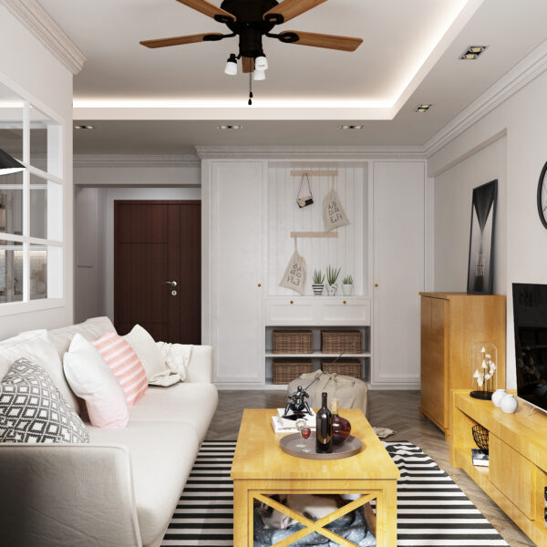 Bidadari Living Room HDB Interior Design